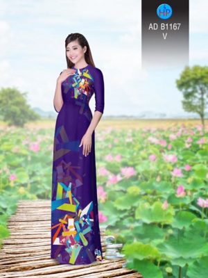 Vải áo dài Lập thể AD B1167 24