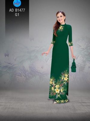 Vải áo dài Hoa in 3D AD B1477 23