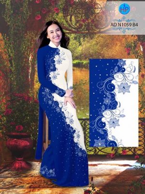 1502723953 383 vai ao dai hoa van ve in 3d ad