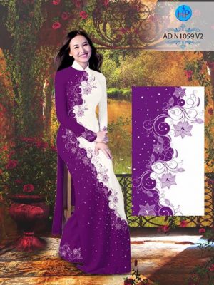 1502723954 444 vai ao dai hoa van ve in 3d ad