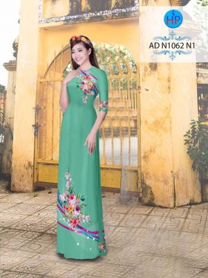 Vải áo dài Hoa in 3D AD N1062 15