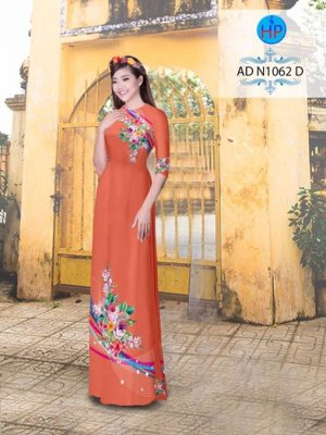Vải áo dài Hoa in 3D AD N1062 16