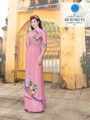 Vải áo dài Hoa in 3D AD N1062 20