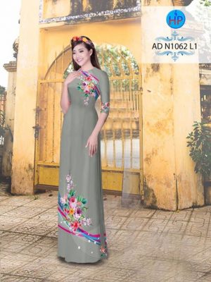 Vải áo dài Hoa in 3D AD N1062 19