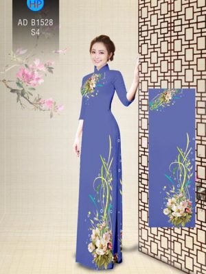 Vải áo dài Hoa in 3D AD B1528 22