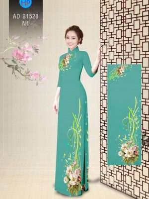 Vải áo dài Hoa in 3D AD B1528 24