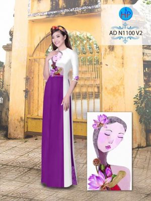 1503502423 371 vai ao dai thieu nu ben hoa sen ad