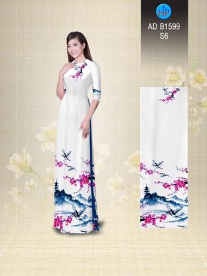 1503968225 274 vai ao dai hoa dao va phong canh nen tho ad