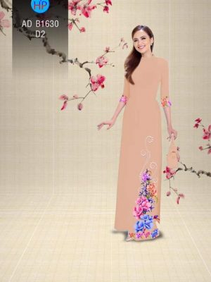 Vải áo dài Hoa in 3D AD B1630 19