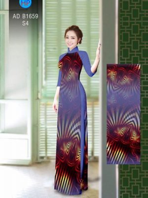Vải áo dài Hoa ảo 3D AD B1659 20