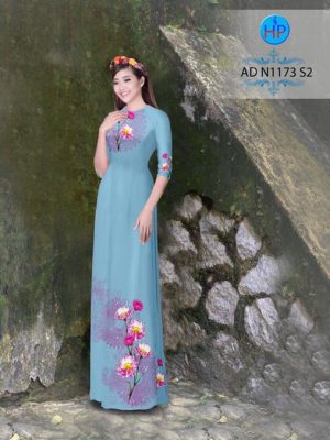 Vải áo dài Hoa Cúc AD N1173 15