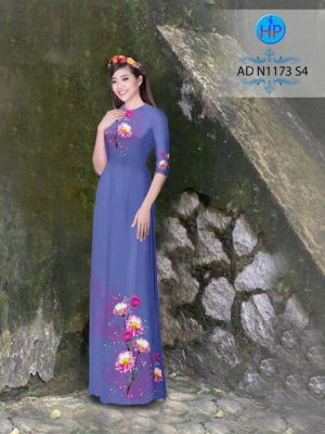 Vải áo dài Hoa Cúc AD N1173 17