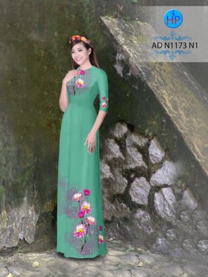 Vải áo dài Hoa Cúc AD N1173 20