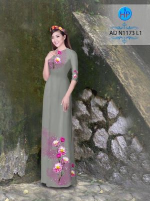 Vải áo dài Hoa Cúc AD N1173 25