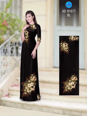 Vải áo dài Hoa in 3D AD B1677 24