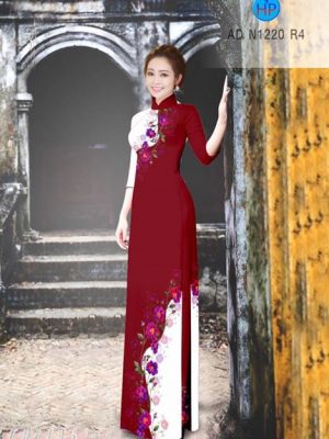 Vải áo dài Hoa in 3D AD N1220 16