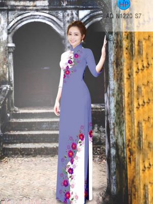 Vải áo dài Hoa in 3D AD N1220 20