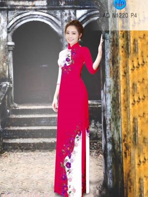 Vải áo dài Hoa in 3D AD N1220 21