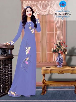 Vải áo dài Hoa in 3D AD N1249 20