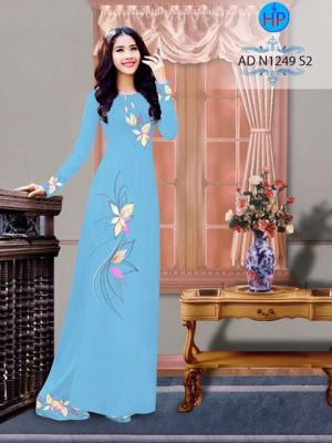 Vải áo dài Hoa in 3D AD N1249 21