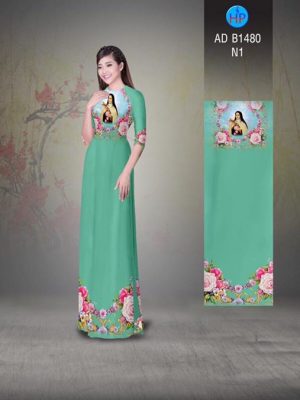 Vải áo dài Mừng lễ Thánh Têrêsa AD B1480 15