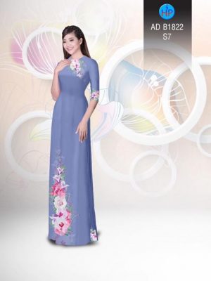Vải áo dài Hoa in 3D AD B1822 20