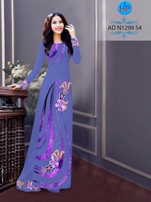 Vải áo dài Hoa in 3D AD N1299 18