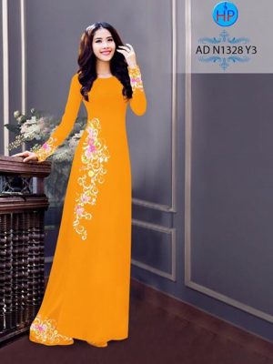 Vải áo dài Hoa in 3D AD N1328 16