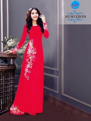 Vải áo dài Hoa in 3D AD N1328 18