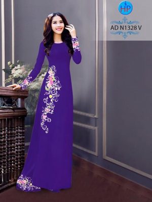 Vải áo dài Hoa in 3D AD N1328 21