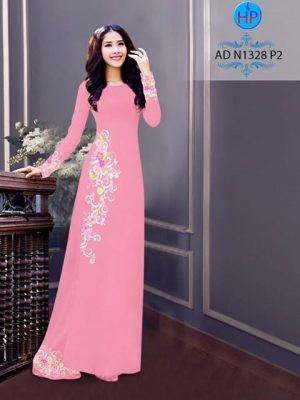 Vải áo dài Hoa in 3D AD N1328 22
