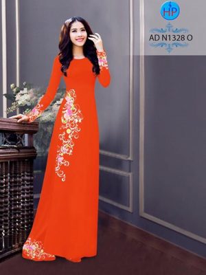 Vải áo dài Hoa in 3D AD N1328 24