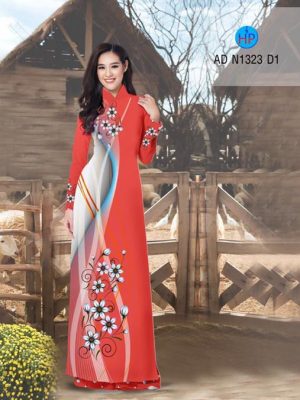 Vải áo dài Hoa in 3D AD N1323 17