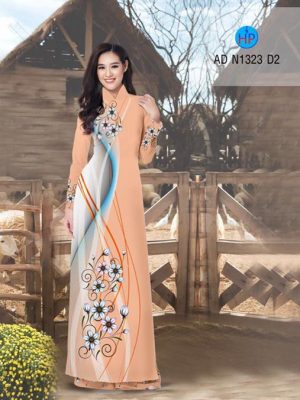 Vải áo dài Hoa in 3D AD N1323 19