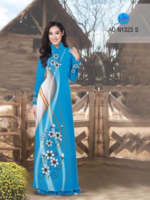 Vải áo dài Hoa in 3D AD N1323 20
