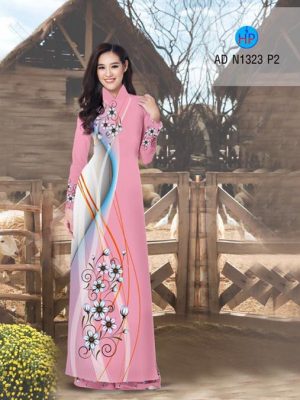 Vải áo dài Hoa in 3D AD N1323 22