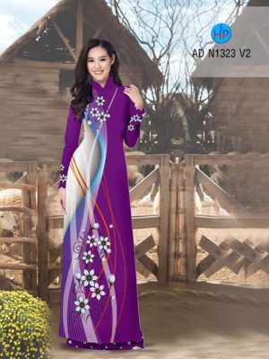 Vải áo dài Hoa in 3D AD N1323 24