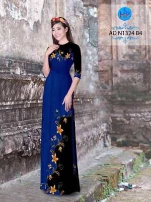 Vải áo dài Hoa in 3D AD N1324 18