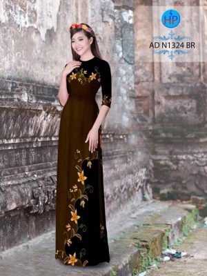Vải áo dài Hoa in 3D AD N1324 20