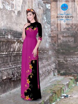 Vải áo dài Hoa in 3D AD N1324 19