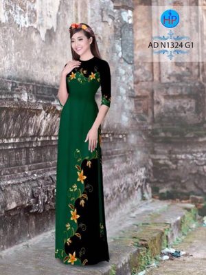 Vải áo dài Hoa in 3D AD N1324 23