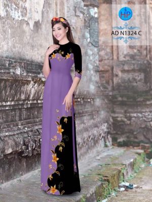 Vải áo dài Hoa in 3D AD N1324 25