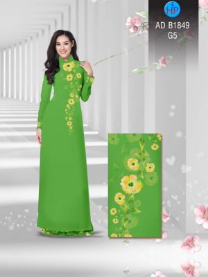 Vải áo dài Hoa in 3D AD B1849 24