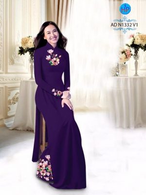 Vải áo dài Hoa in 3D AD N1332 16