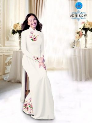 Vải áo dài Hoa in 3D AD N1332 15