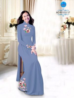 Vải áo dài Hoa in 3D AD N1332 17