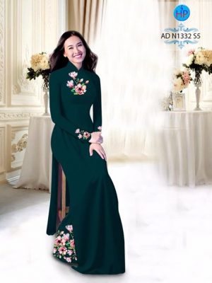 Vải áo dài Hoa in 3D AD N1332 18