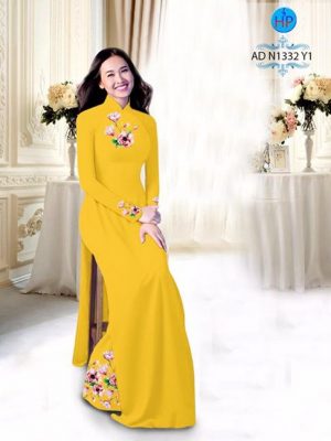 Vải áo dài Hoa in 3D AD N1332 23