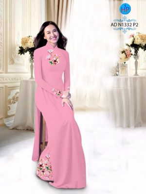 Vải áo dài Hoa in 3D AD N1332 25