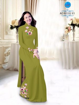 Vải áo dài Hoa in 3D AD N1332 24